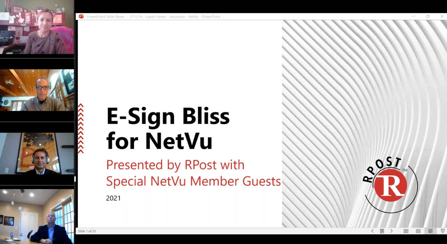 RPost and NetVU: Finally E-Sign Bliss for NetVU Members