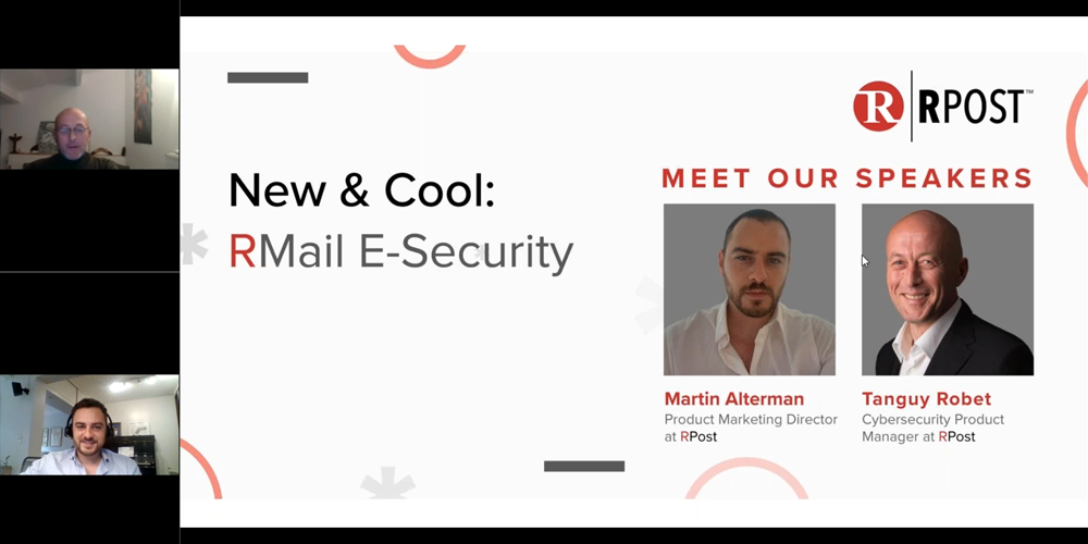New & Cool: RMail E-Security