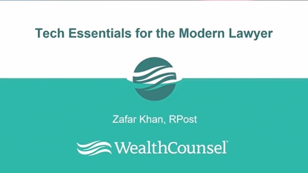Wealth Counsel: Tech Toolkit for Modern Lawyers